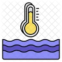 Temperatura de agua  Icono