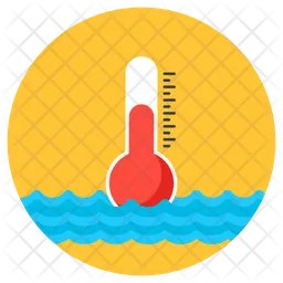 Temperatura de agua  Icono