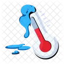 Temperatura Del Tiempo Temperatura De La Lluvia Temperatura Del Agua Icon