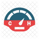 Temperatura Del Coche Temperatura Termometro Icono