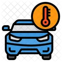 Temperatura del coche  Icono