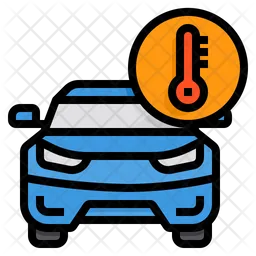 Temperatura del coche  Icono