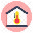 Temperatura Del Hogar Temperatura Del Hogar Calefaccion Del Hogar Icono