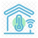 Temperatura del hogar inteligente  Icono