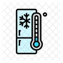 Refrigerador Temperatura Seguridad Icono