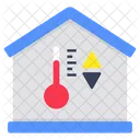 Temperatura Da Casa Temperatura Da Casa Temperatura Ambiente Ícone