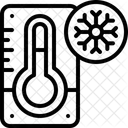 Temperatura fria  Ícone