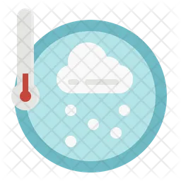 Temperatura fria  Ícone