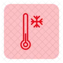 Temperatura fría  Icono