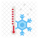 Temperatura fria  Ícone