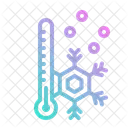 Temperatura fria  Ícone