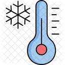 Temperatura Fria Clima Frio Prevision Icono