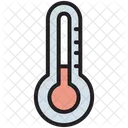 Fiebre Temperatura Termometro Icono