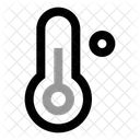 Temperatura Media Temperatura Termometro Ícone