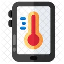 Aplicativo De Clima Movel Previsao Movel Temperatura Movel Ícone