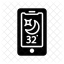 Temperatura Nocturna Pronostico Del Tiempo En Linea Clima Movil Icono