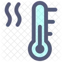 Temperatura Quente Termometro Ícone