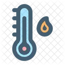 Temperatura quente  Ícone