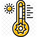 Temperatura quente  Ícone