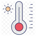 Temperatura quente  Ícone