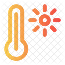 Temperatura quente  Ícone