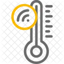 Temperatura Sem Fio Temperatura Termometro Ícone