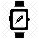 Relógio inteligente de temperatura  Ícone