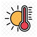 Temperatura del sol  Icono