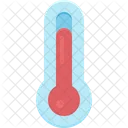 Temperatura Tres Cuartos Caliente Temperatura Icono