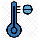 Temperaturabfall  Symbol