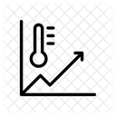 Grafik Diagramm Thermometer Symbol