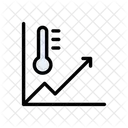 Grafik Diagramm Thermometer Symbol