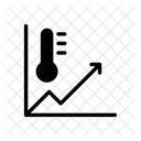Grafik Diagramm Thermometer Symbol