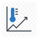 Grafik Diagramm Thermometer Symbol