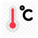 Temperature Celcius Thermal Icon