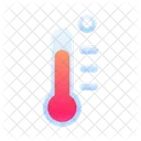 Temperature Thermometre Meteo Icône