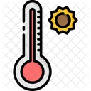 Temperature High Temperature Thermometer Icon