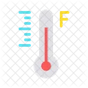 Temperature Thermometer Reading Icon