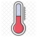 Temperature Thermometer Medical Icon