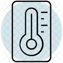 Summer Temperature Thermometer Icon