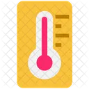 Summer Temperature Thermometer Icon