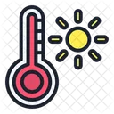 Temperature Thermometer Spring Icon