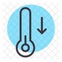 Temperature Thermometer Lower Icon