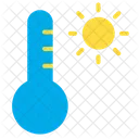 Temperature Sunny Weather Sunny Atmosphere Icon