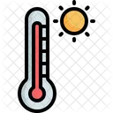 Temperature Thermometer Holiday Icon