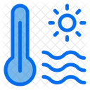 Temperature Hot Summer Icon