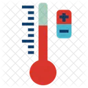 Temperature Thermometer Chemistry Icon