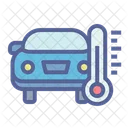 Car Thermometer Engine Icon