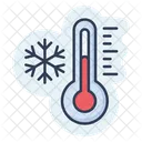 Temperature Cold Thermometer Icon