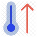 Temperature Arrow Up Icon
